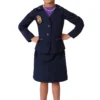 Fun Costumes Odd Squad Ms. O Navy Suit Costume For Girls
