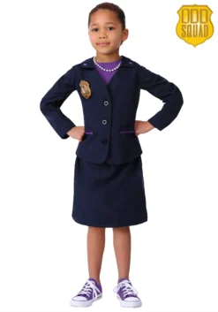 Fun Costumes Odd Squad Ms. O Navy Suit Costume For Girls