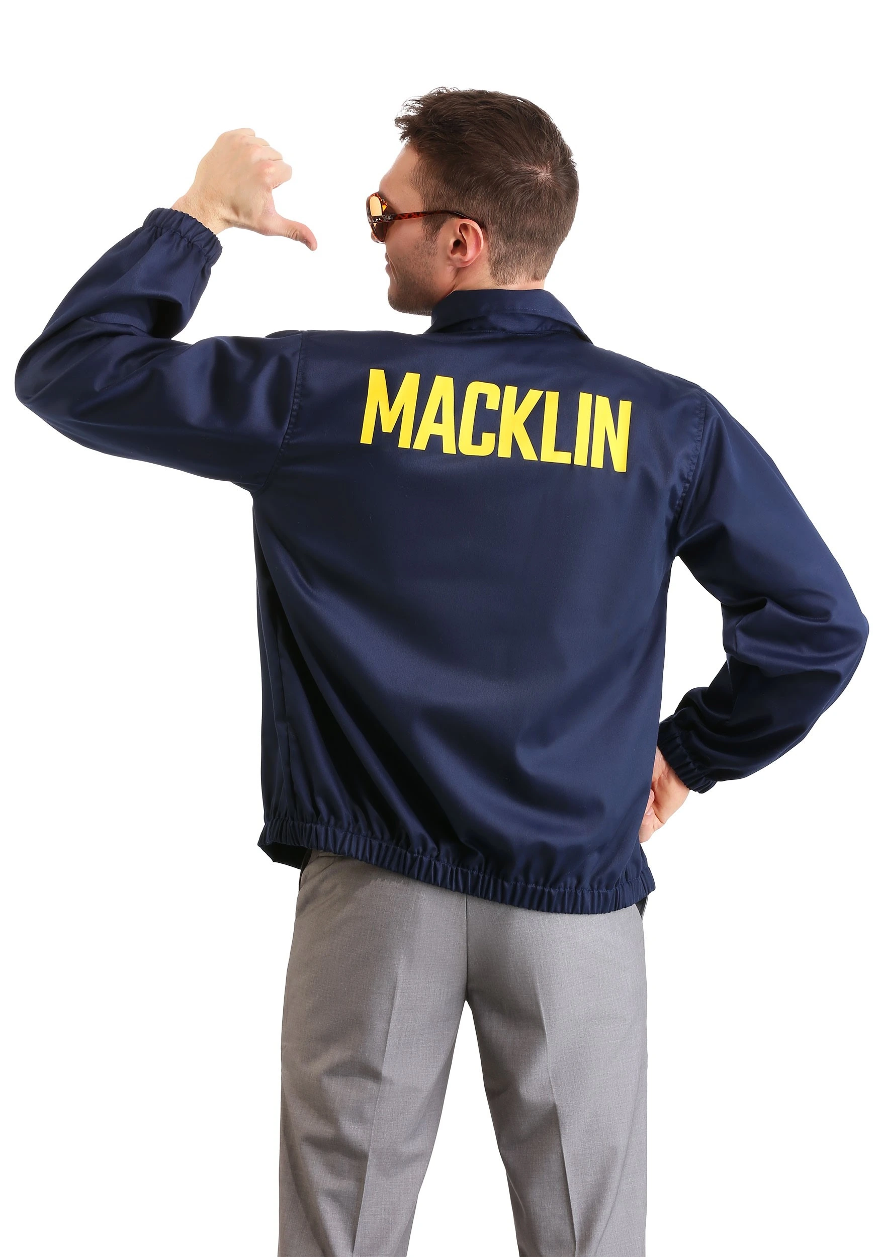 Boloparty Parks And Recreation Burt Macklin Costume For Adults 2 Boloparty Parks And Recreation Burt Macklin Costume For Adults - Image 2