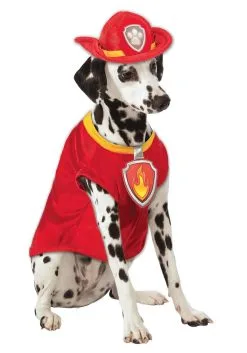 Rubies Costume Co. Inc Paw Patrol Marshall The Fire Dog Pet Costume