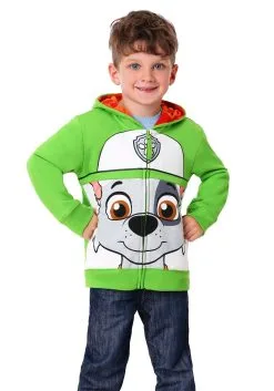 Freeze Rocky Paw Patrol Costume Hoodie