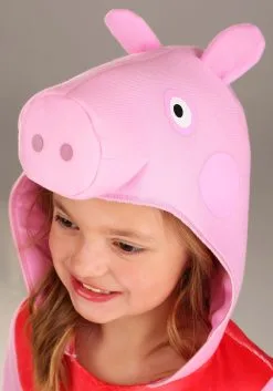 Disguise Limited Peppa Pig Girl's Long Sleeve Costume -Cheap Anna Costumes Store peppa pig girls long sleeve costume alt 2 1