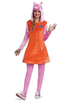 Disguise Women's Peppa Pig Mummy Pig Deluxe Costume