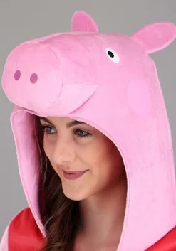 Disguise Limited Peppa Pig Adult Deluxe Costume For Women -Cheap Anna Costumes Store peppa pig womens adult deluxe costume alt 3 1