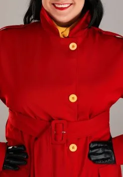 Fun Costumes Plus Size Authentic Carmen Sandiego Costume For Women -Cheap Anna Costumes Store plus size authentic carmen sandiego costume alt 2