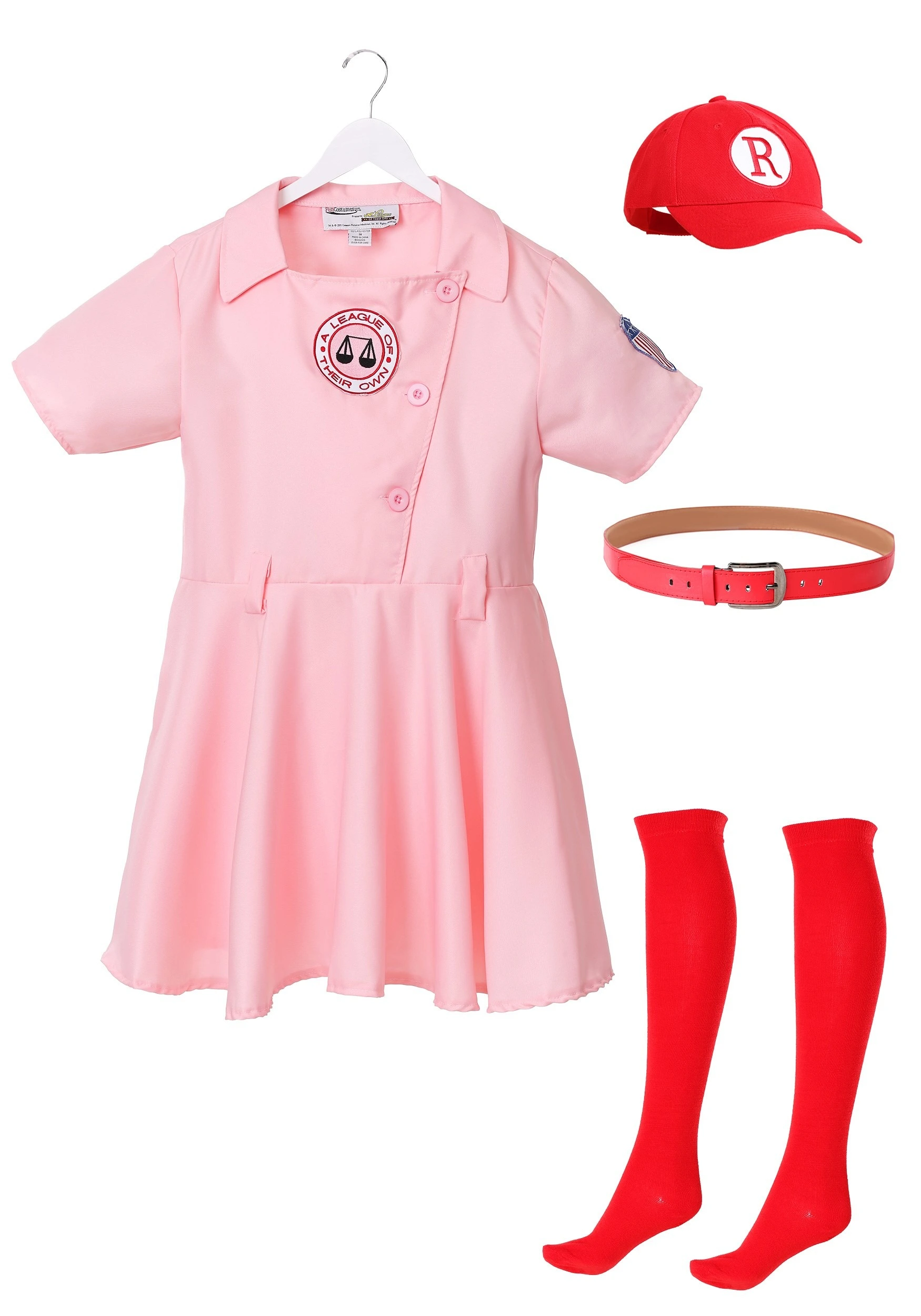 Fun Costumes League Of Their Own Dottie Plus Size Costume 2 Fun Costumes League Of Their Own Dottie Plus Size Costume - Image 2