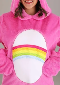Fun Costumes Care Bears Deluxe Cheer Bear Plus Size Costume -Cheap Anna Costumes Store plus size care bears deluxe cheer bear costume alt 2