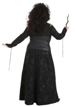 Jerry Leigh Deluxe Harry Potter Bellatrix Plus Size Womens Costume -Cheap Anna Costumes Store plus size deluxe harry potter bellatrix costume alt 3