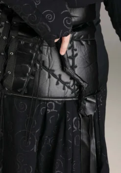 Jerry Leigh Deluxe Harry Potter Bellatrix Plus Size Womens Costume -Cheap Anna Costumes Store plus size deluxe harry potter bellatrix costume alt 6