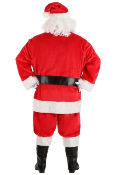 LF Products Pte. Ltd. Red Santa Claus Plus Size Deluxe Costume 11 LF Products Pte. Ltd. Red Santa Claus Plus Size Deluxe Costume -Cheap Anna Costumes Store plus size deluxe red santa claus costume alt 5