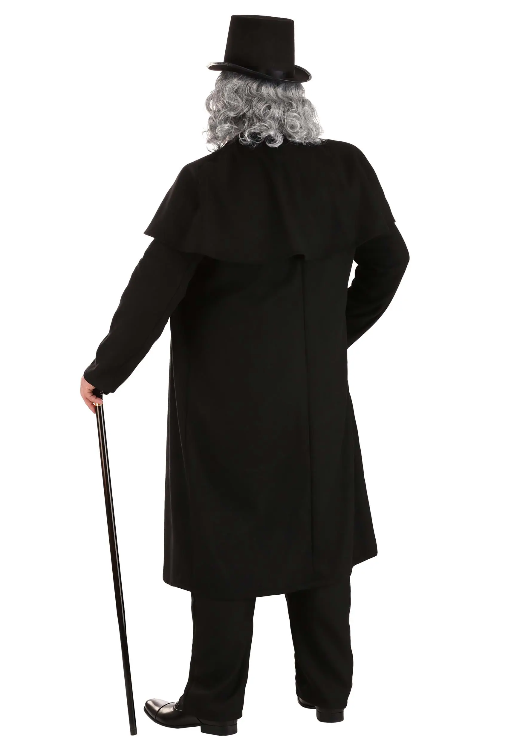 Fun Costumes Ebenezer Scrooge Plus Size Men's Costume 2 Fun Costumes Ebenezer Scrooge Plus Size Men's Costume - Image 2