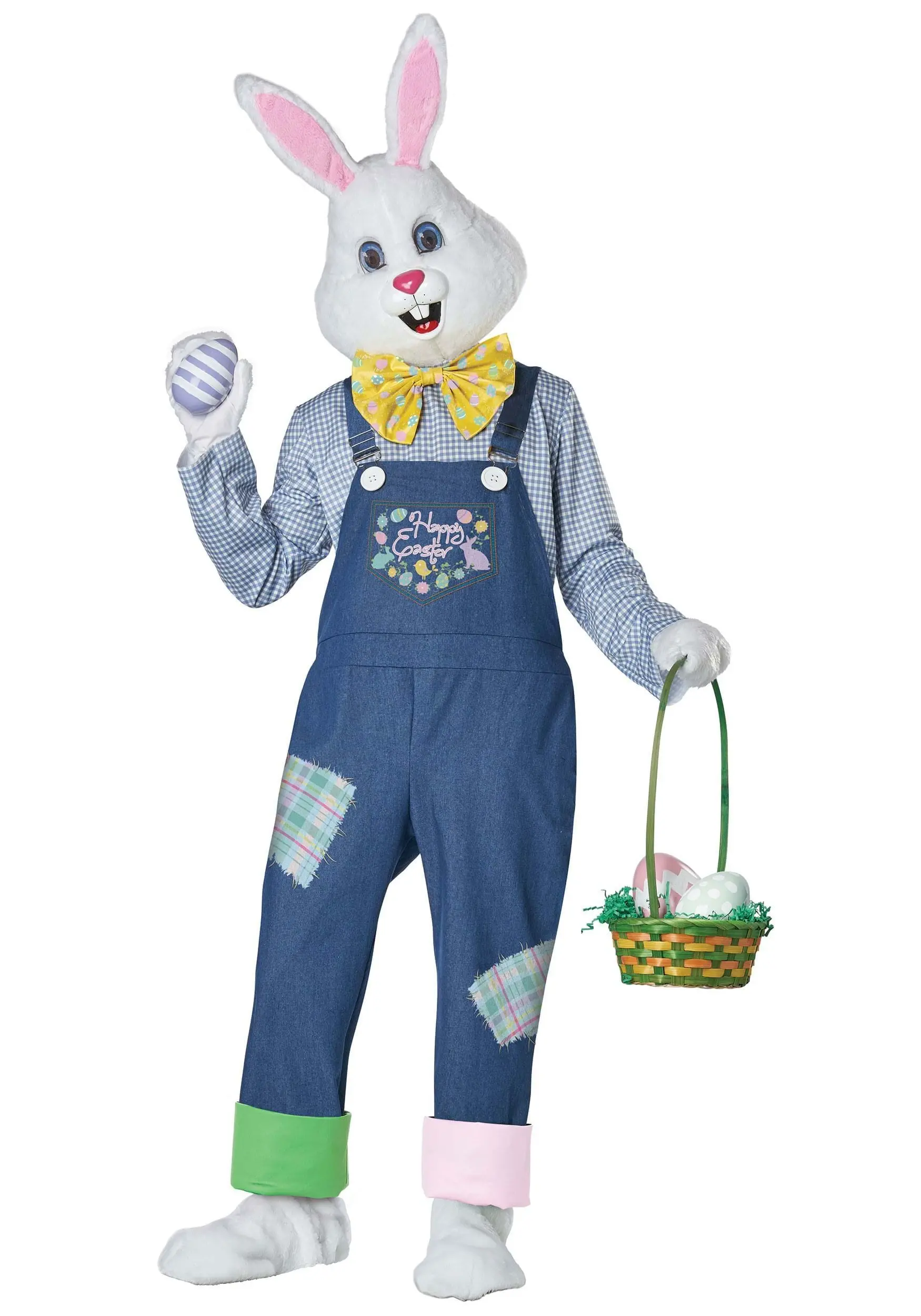 California Costume Collection Plus Size Happy Easter Bunny Adult Costume 1 California Costume Collection Plus Size Happy Easter Bunny Adult Costume