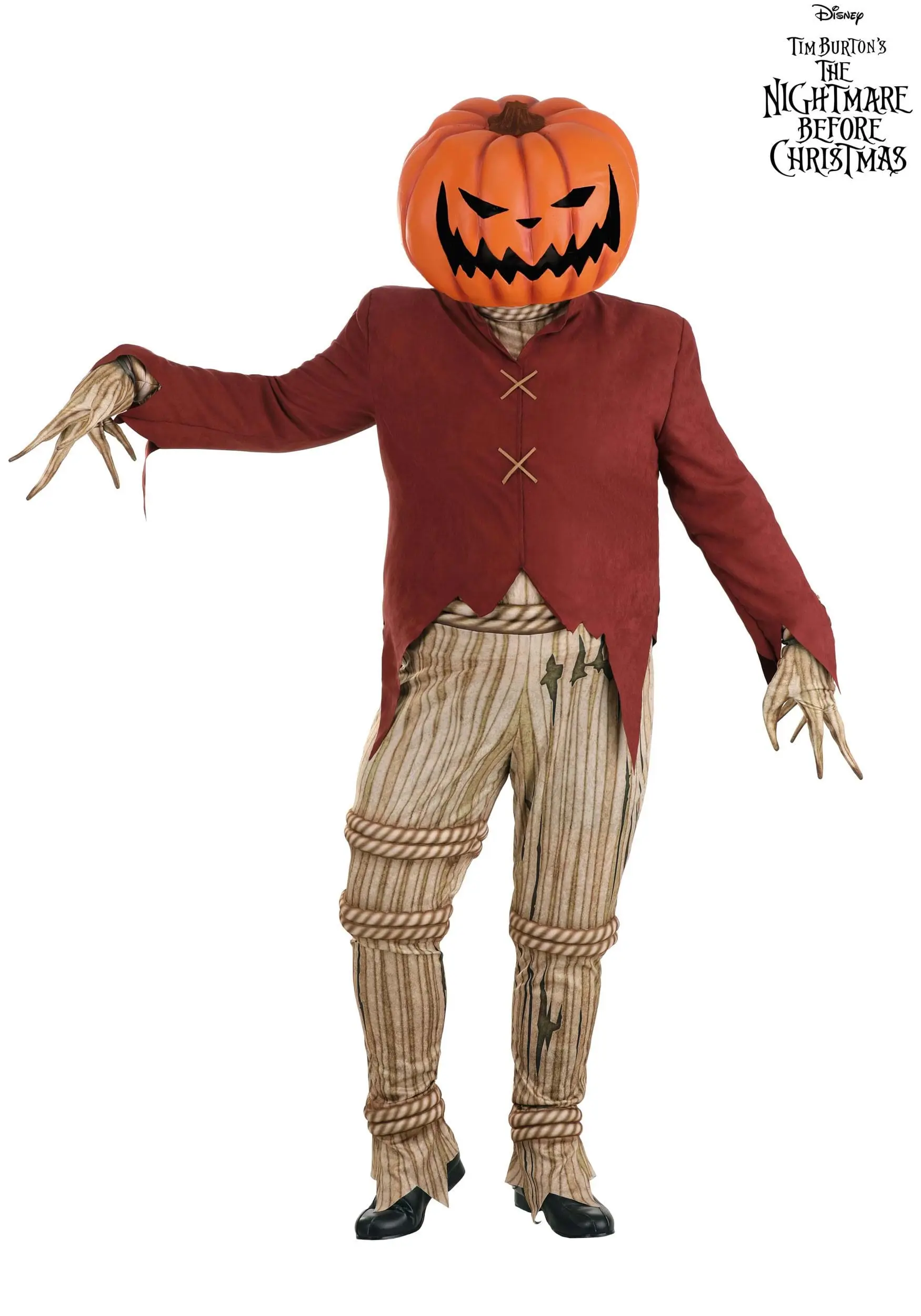 Fun Costumes Men's Plus Size Jack The Pumpkin King Costume 1 Fun Costumes Men's Plus Size Jack The Pumpkin King Costume