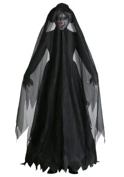 Fun Costumes Lady In Black Plus Size Ghost Costume -Cheap Anna Costumes Store plus size lady in black ghost costume 2