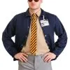 Boloparty Parks And Recreation Plus Size Burt Macklin Costume