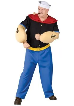 Fun World Plus Size Popeye Costume