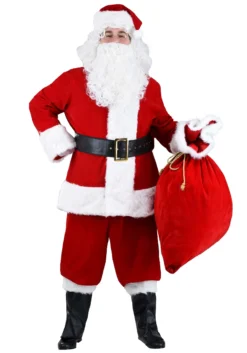 Fun Costumes Adult Plus Size Premiere Santa Suit Costume