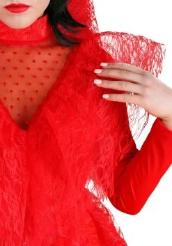 Fun Costumes Red Plus Size Gothic Wedding Dress Costume 11 Fun Costumes Red Plus Size Gothic Wedding Dress Costume -Cheap Anna Costumes Store plus size red gothic wedding dress costume alt2