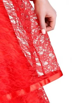 Fun Costumes Red Plus Size Gothic Wedding Dress Costume 14 Fun Costumes Red Plus Size Gothic Wedding Dress Costume -Cheap Anna Costumes Store plus size red gothic wedding dress costume alt5