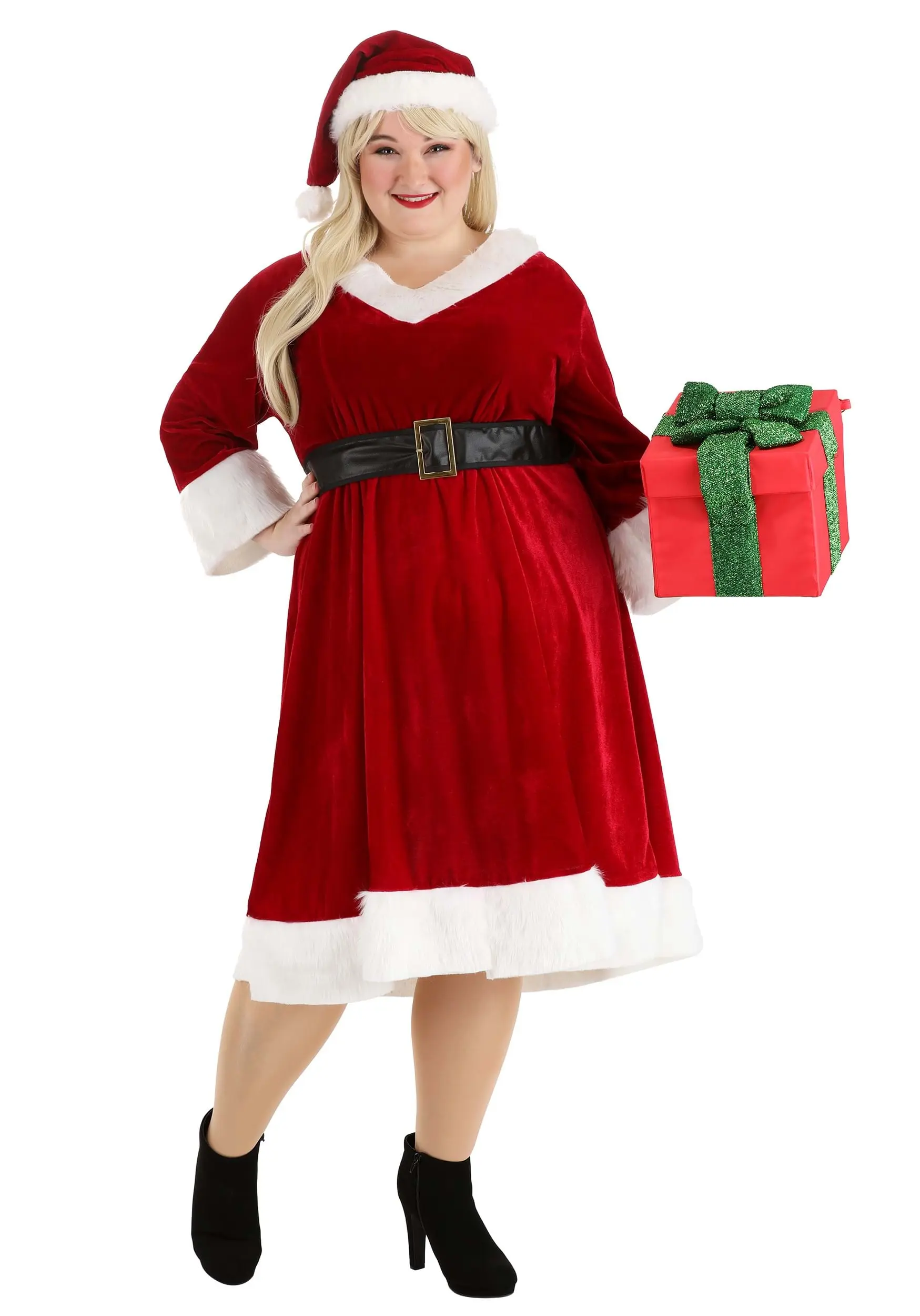 Shangai Jianwuyi Industrial & Commercial Ltd. Women's Plus Size Santa Claus Sweetie Costume 1 Shangai Jianwuyi Industrial & Commercial Ltd. Women's Plus Size Santa Claus Sweetie Costume