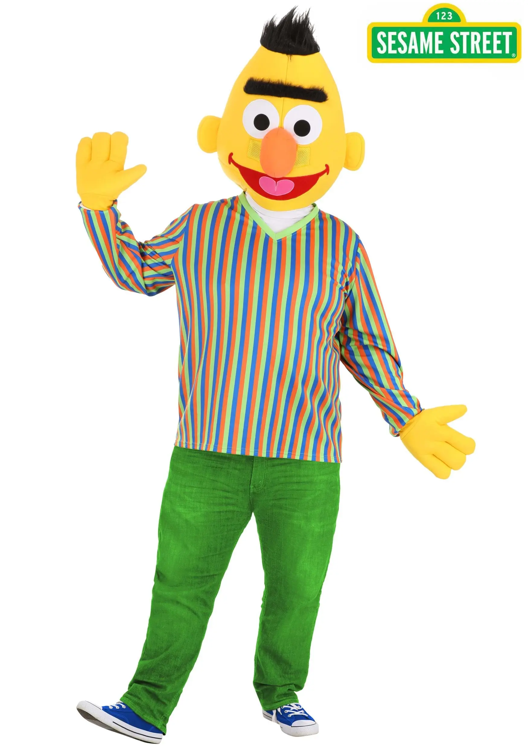 Fun Costumes Adult Plus Size Sesame Street Bert Costume 1 Fun Costumes Adult Plus Size Sesame Street Bert Costume