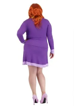 Jerry Leigh Women's Plus Size Scooby Doo Daphne Costume -Cheap Anna Costumes Store plus size womens scooby doo daphne costume alt 3