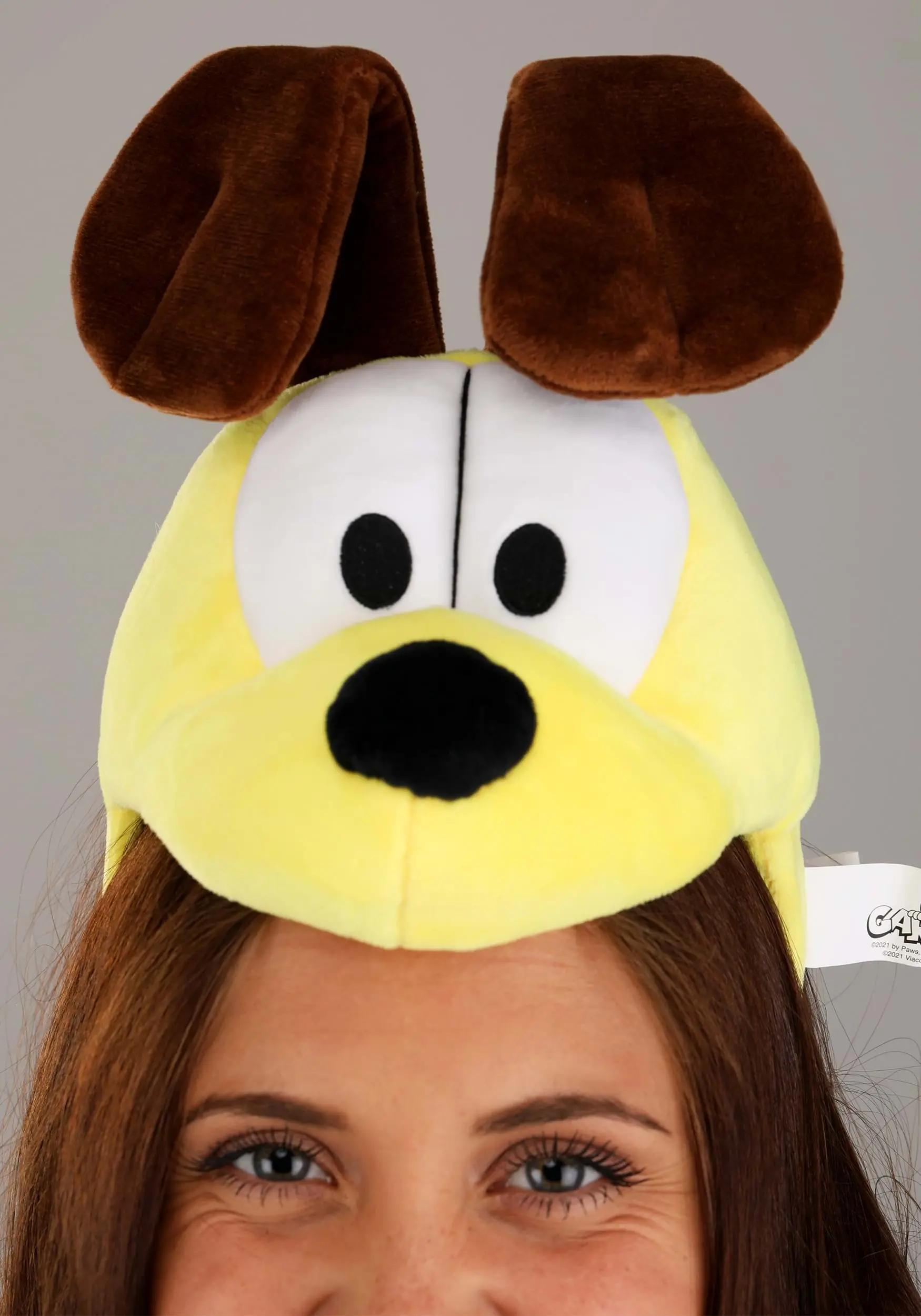 Elope Garfield Odie Soft Headband 2 Elope Garfield Odie Soft Headband - Image 2
