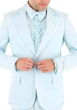 Opposuits Powder Blue Tuxedo Adult Costume -Cheap Anna Costumes Store powder blue tuxedo adult costume alt 2