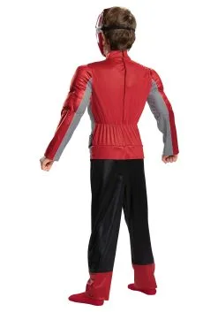 Disguise Power Rangers Beast Morphers Kids Red Ranger Classic Costume -Cheap Anna Costumes Store power rangers beast morphers child red ranger clas alt 3