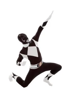 Morphsuits Power Rangers: Black Ranger Morphsuit Costume -Cheap Anna Costumes Store power rangers black ranger morphsuit alt2