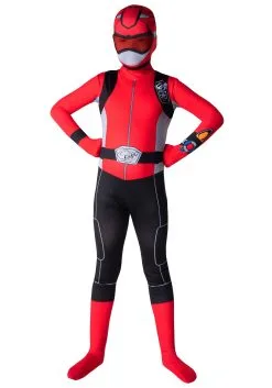 Morphsuits Power Rangers Red Beast Morphers Kids Costume