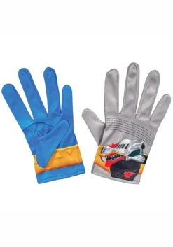 Disguise Power Rangers Dino Fury Blue Ranger Gloves For Kids