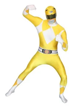 Morphsuits Power Rangers: Yellow Ranger Morphsuit Costume 5 Morphsuits Power Rangers: Yellow Ranger Morphsuit Costume -Cheap Anna Costumes Store power rangers yellow ranger morphsuit image3