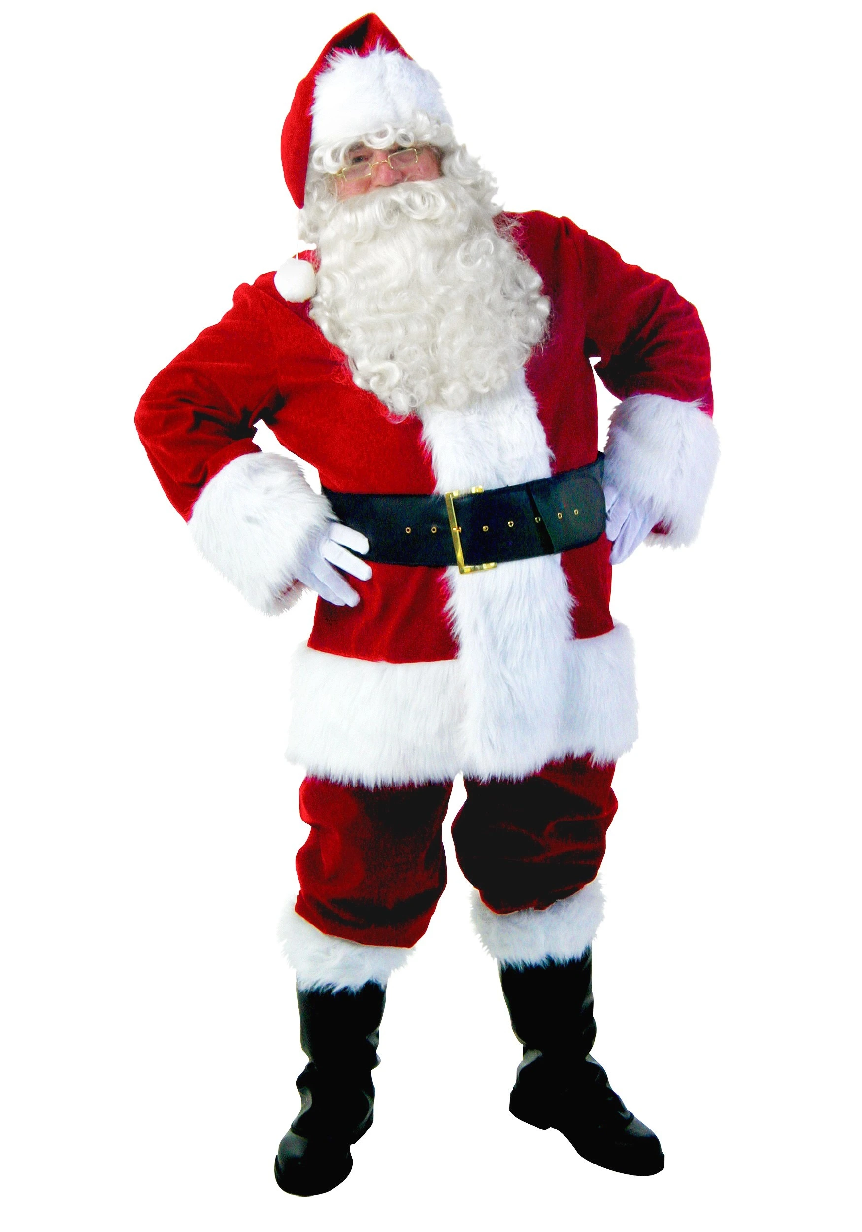 Fun Costumes Premiere Santa Suit Costume 1 Fun Costumes Premiere Santa Suit Costume