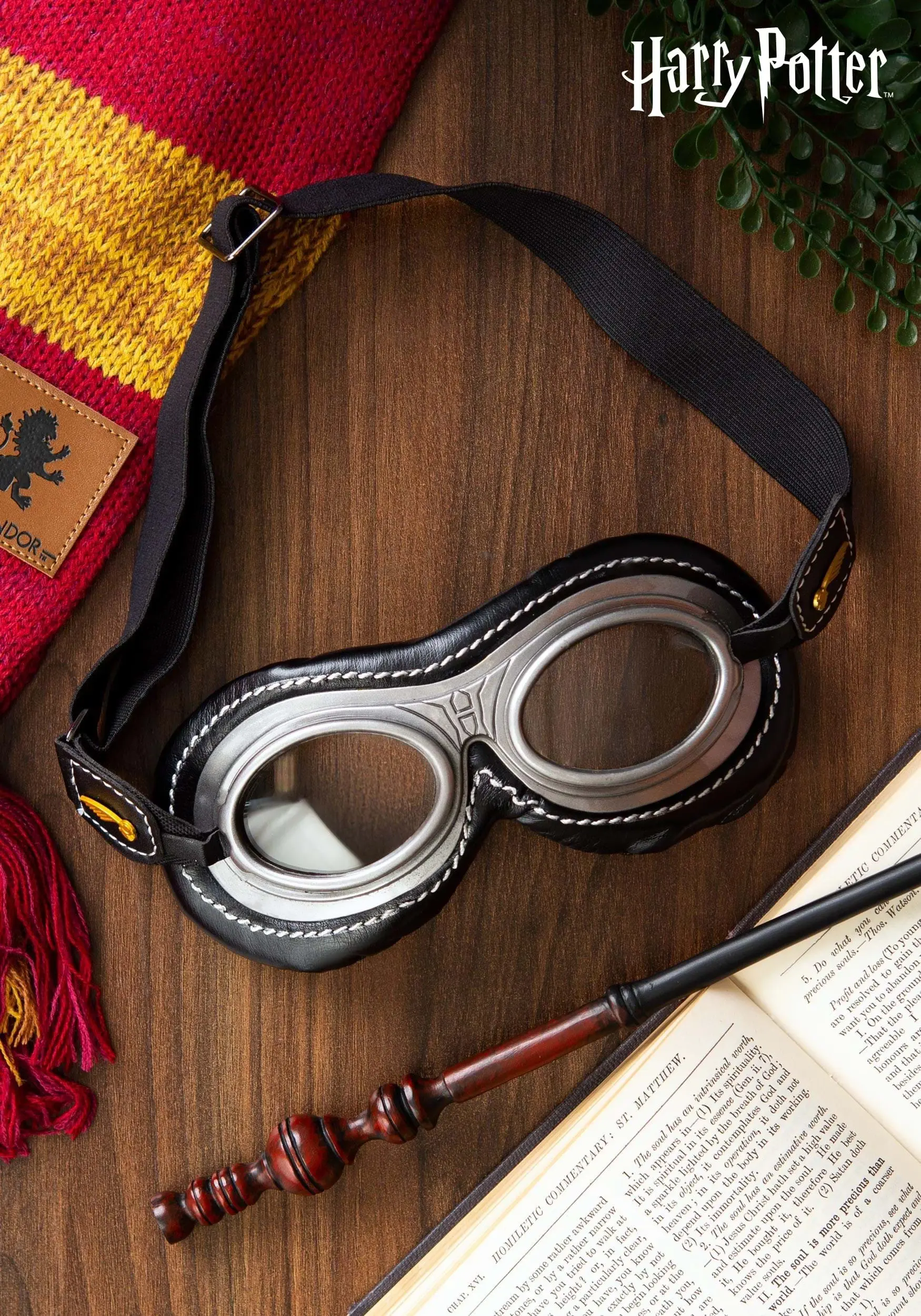 Elope Quidditch Goggles Costume Accessory 2 Elope Quidditch Goggles Costume Accessory - Image 2