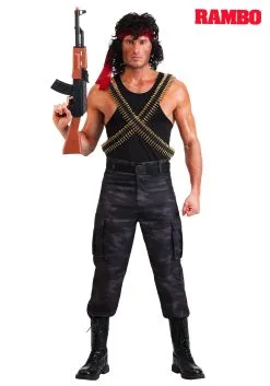 Fun Costumes Adult John Rambo Costume