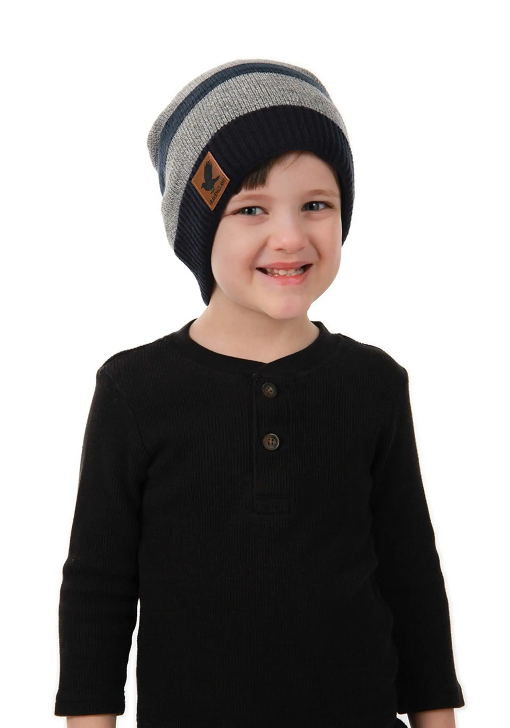 Elope Heathered Knit Beanie Ravenclaw 2 Elope Heathered Knit Beanie Ravenclaw - Image 2