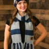 Elope Heathered Knit Beanie Ravenclaw