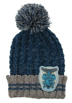 Elope Ravenclaw Heathered Warm Pom Beanie -Cheap Anna Costumes Store ravenclaw heathered pom beanie alt 2
