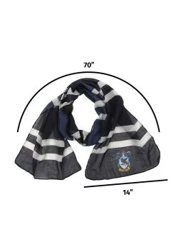 Elope Hogwarts Ravenclaw Lightweight Scarf -Cheap Anna Costumes Store ravenclaw lightweight scarf alt 2