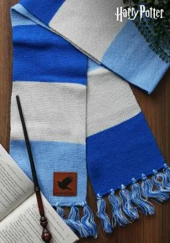 Elope Ravenclaw House Patch Striped Harry Potter Scarf