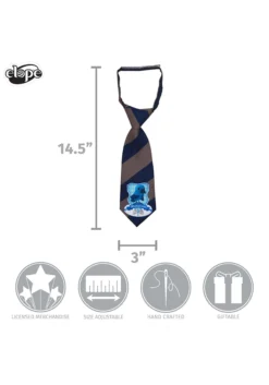 Elope Ravenclaw Crest Toddler Breakaway Tie -Cheap Anna Costumes Store ravenclaw toddler tie alt 4