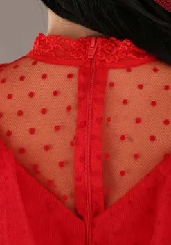 Fun Costumes Women's Premium Red Wedding Dress -Cheap Anna Costumes Store red wedding dress for women alt 2