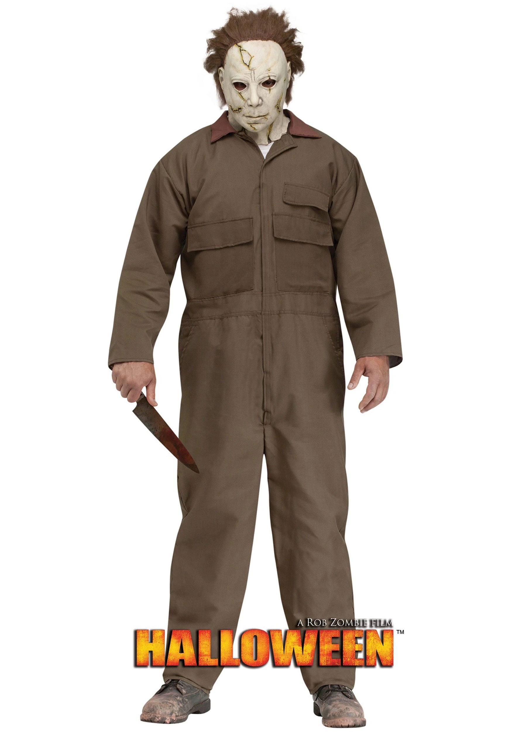 Fun World Rob Zombie Halloween Michael Myers Men's Costume 1 Fun World Rob Zombie Halloween Michael Myers Men's Costume
