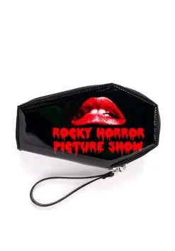 Rock Rebel Shop Faux Patent Rocky Horror Picture Show Coffin Wallet
