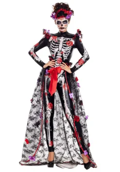 Party King Rosas Day Of The Dead Costume