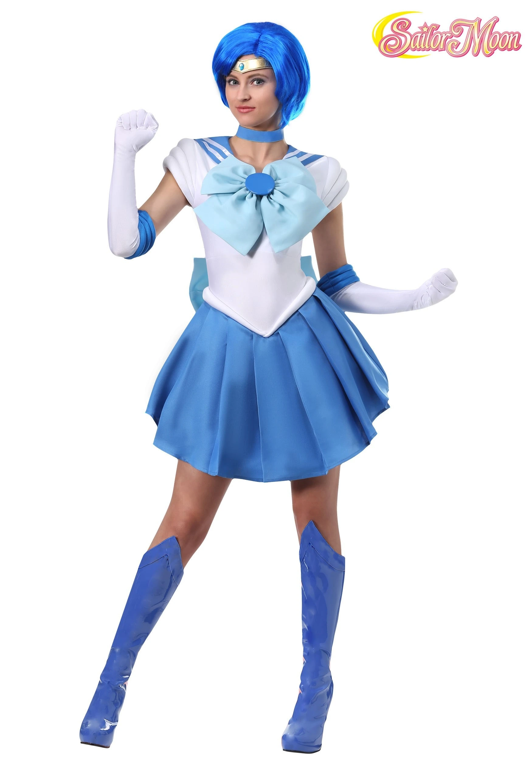 Fun Costumes Sailor Moon: Sailor Mercury Costume For Women 1 Fun Costumes Sailor Moon: Sailor Mercury Costume For Women