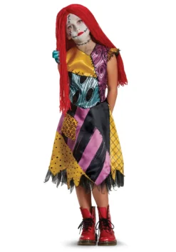 Disguise Sally Deluxe Girls Costume
