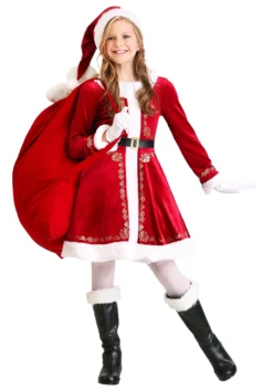 Fun Costumes Santa Costume Dress For Girls