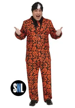 Fun World Saturday Night Live Adult Plus Size David S. Pumpkins Costume